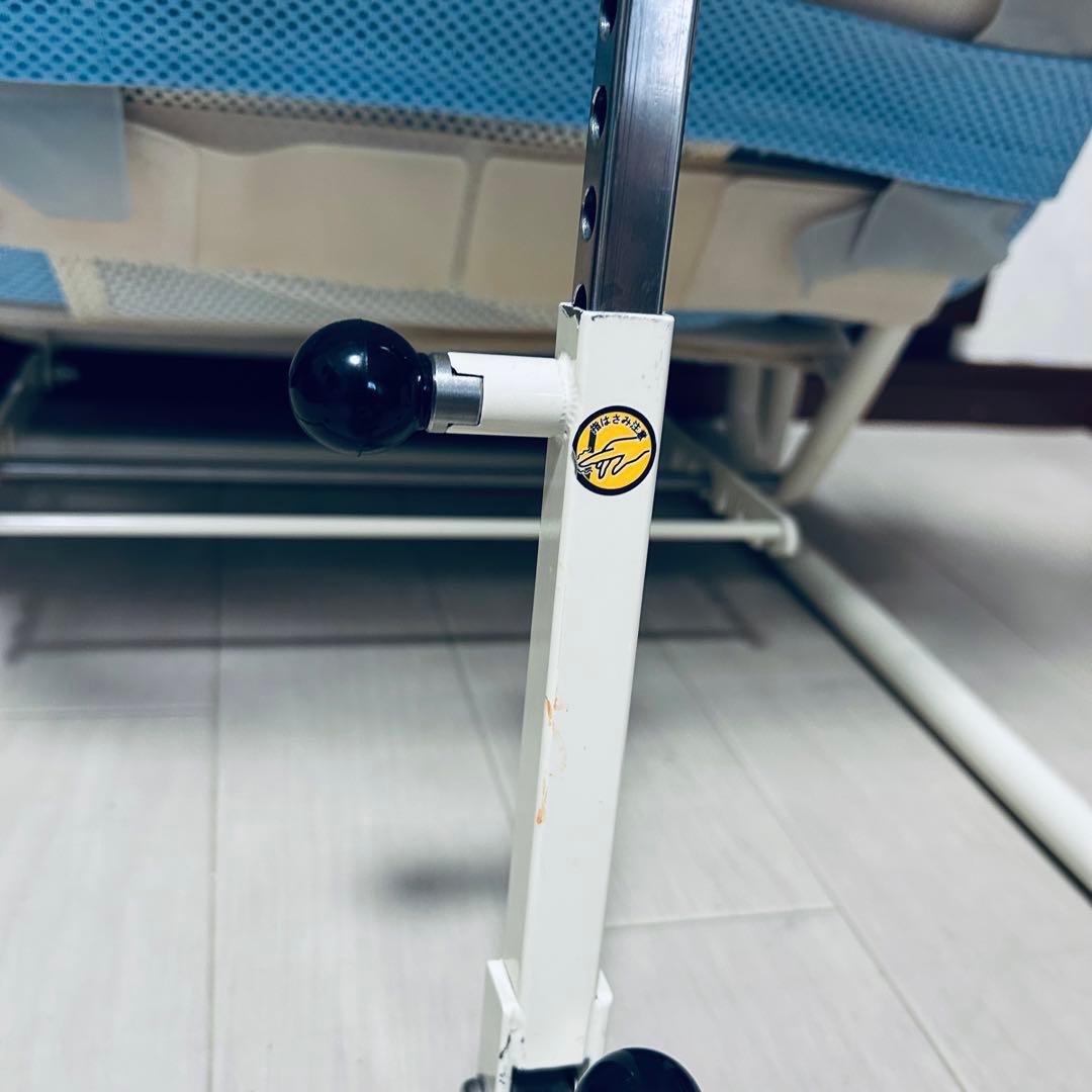 アクアピット メッシュ バスチェア 折りたたみ式 ライトブルー 障がい児用