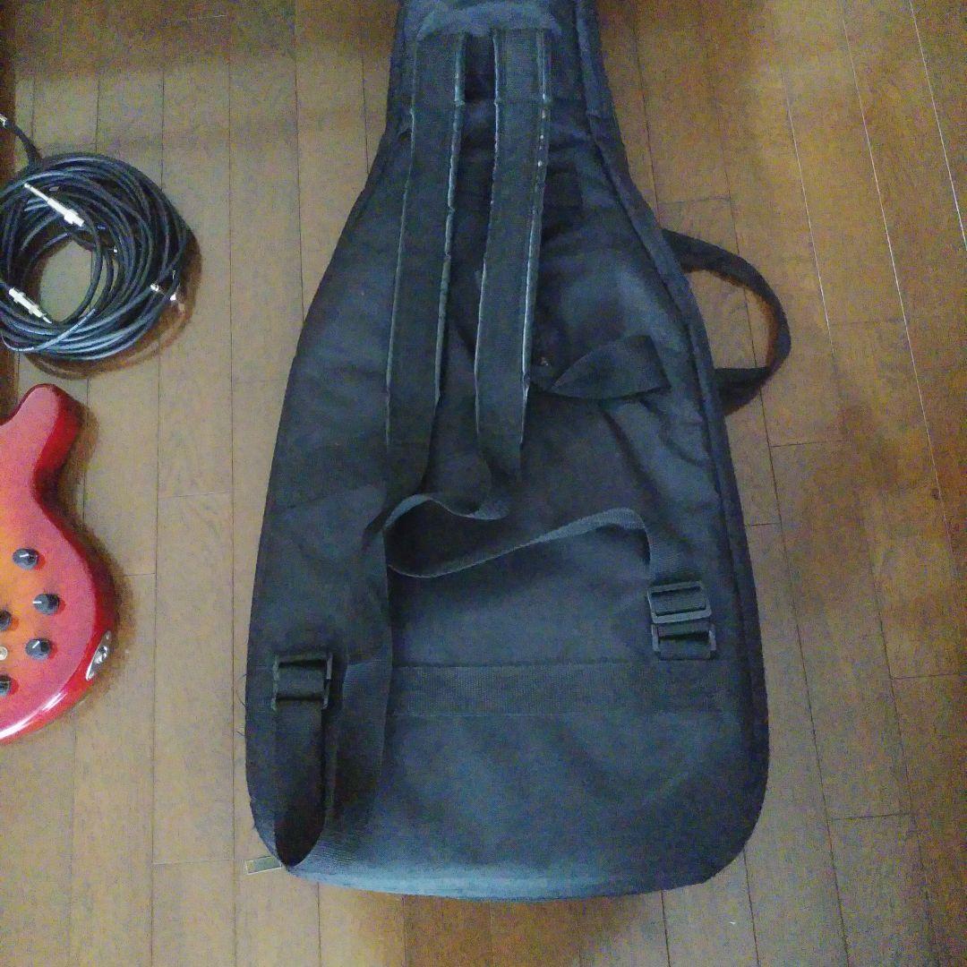 Lakland エレキベース レッド ギターケース付き