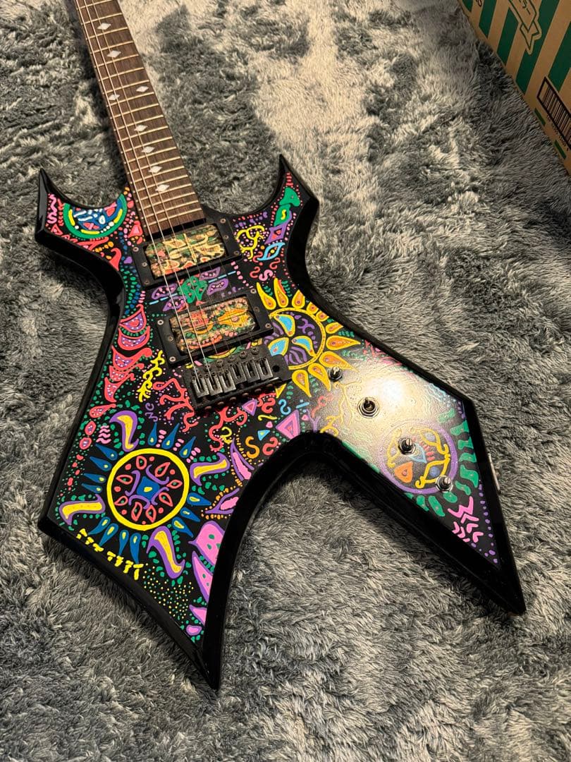 hide ペイズリー サイケデリック ギター