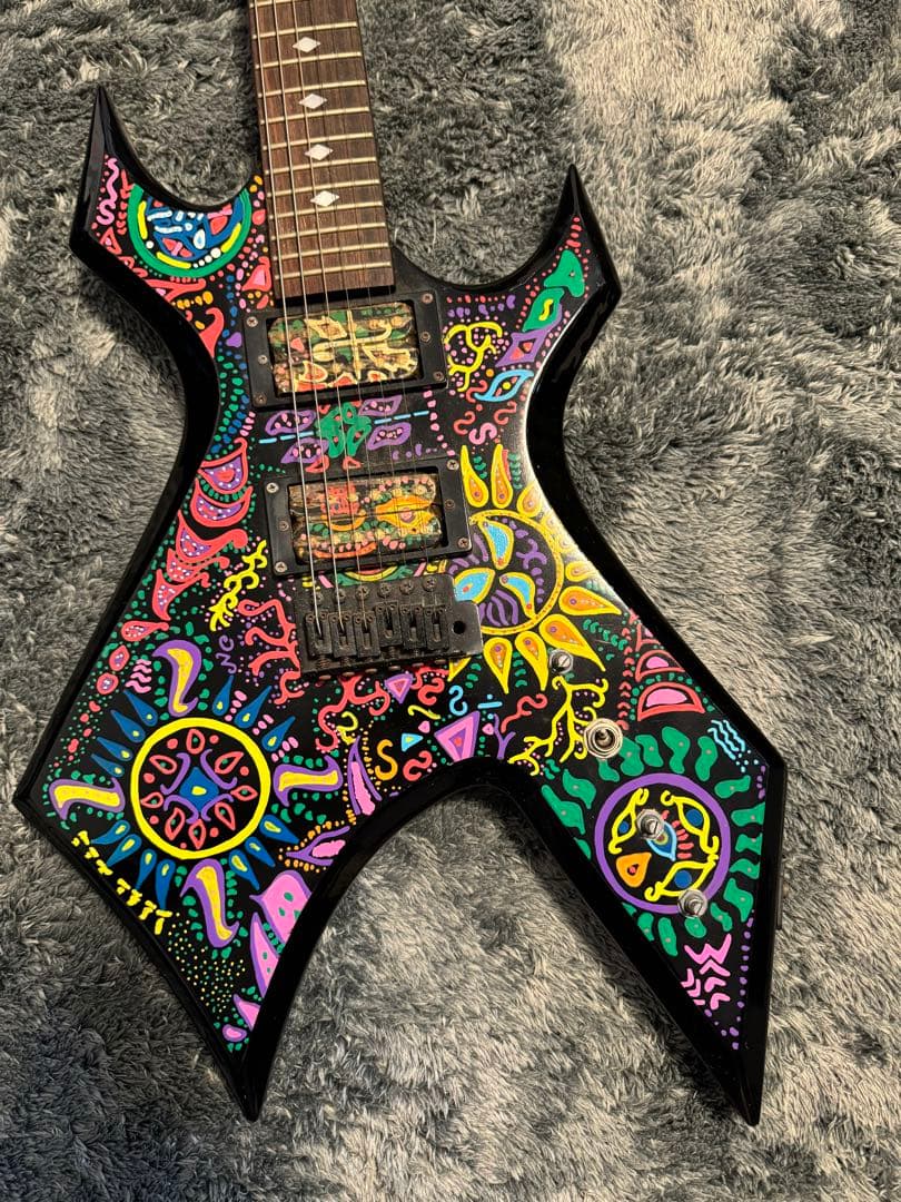 hide ペイズリー サイケデリック ギター