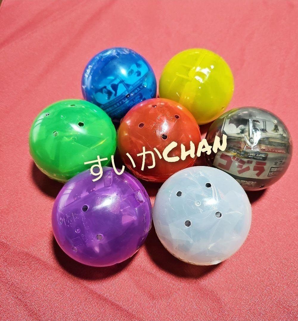 ㉕ ゴジラ ガシャポンHGXゴジラ 全7種類コンプ ガチャ