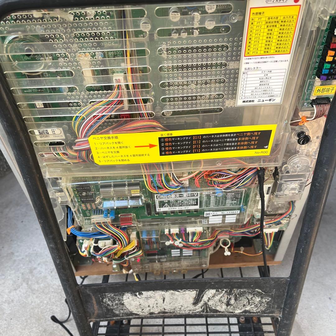 赤字覚悟　送料無料　CR 花の慶次～愛HーV ニューギン 無段階ボリューム付