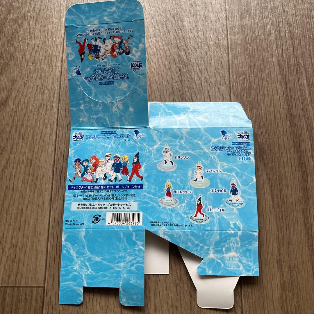 ふしぎの海のナディア　イベント記念　アクリルキーホルダーコレクションBOX