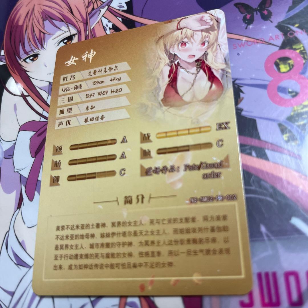 acgセクシーカード legend-PR01 美品　エレシュキガル