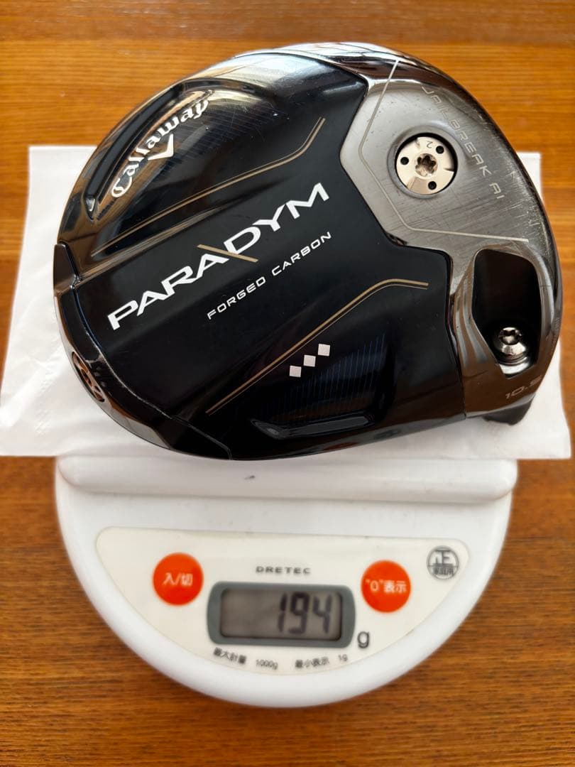 Callaway Paradym ♦︎♦︎♦︎ドライバーヘッド