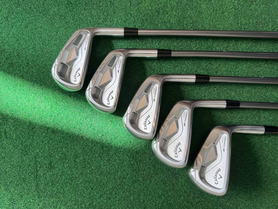 【値段交渉可】美品　キャロウェイ　アイアン　X FORGED MAX 6-PW