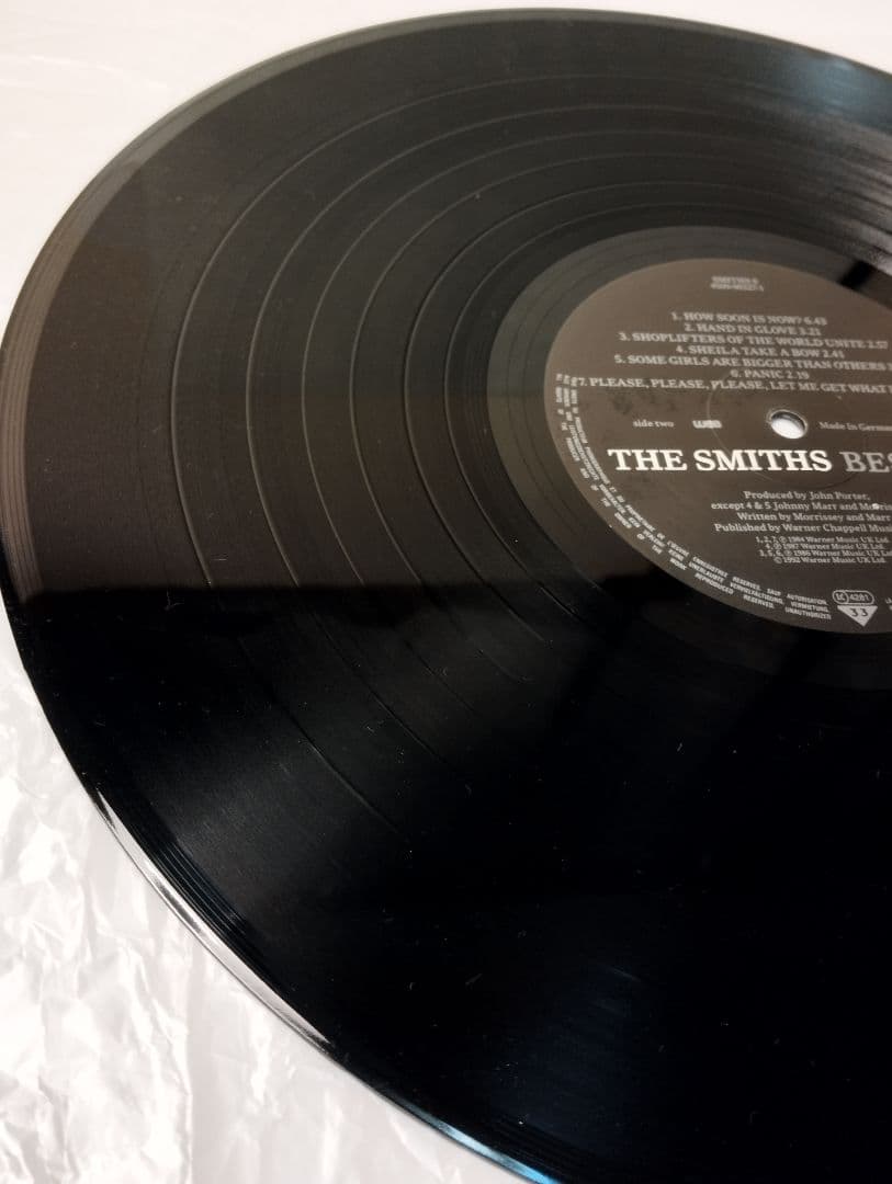 THE SMITHS BEST I UK盤アナログレコード 美品