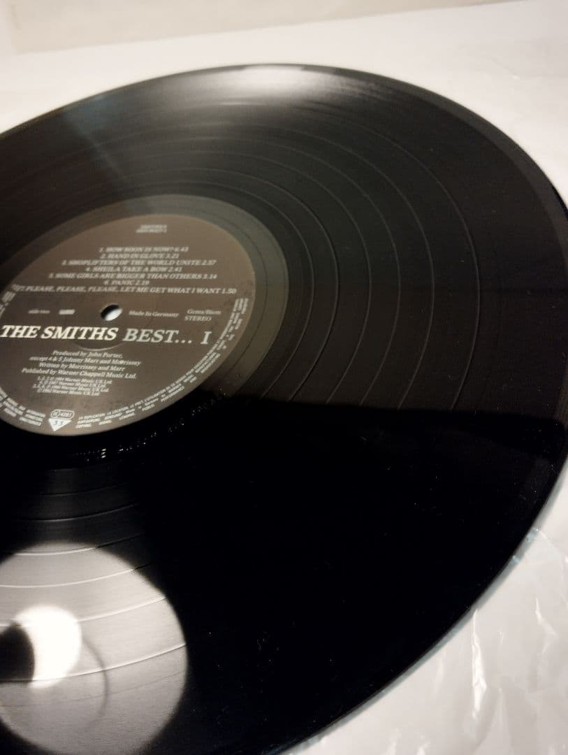THE SMITHS BEST I UK盤アナログレコード 美品