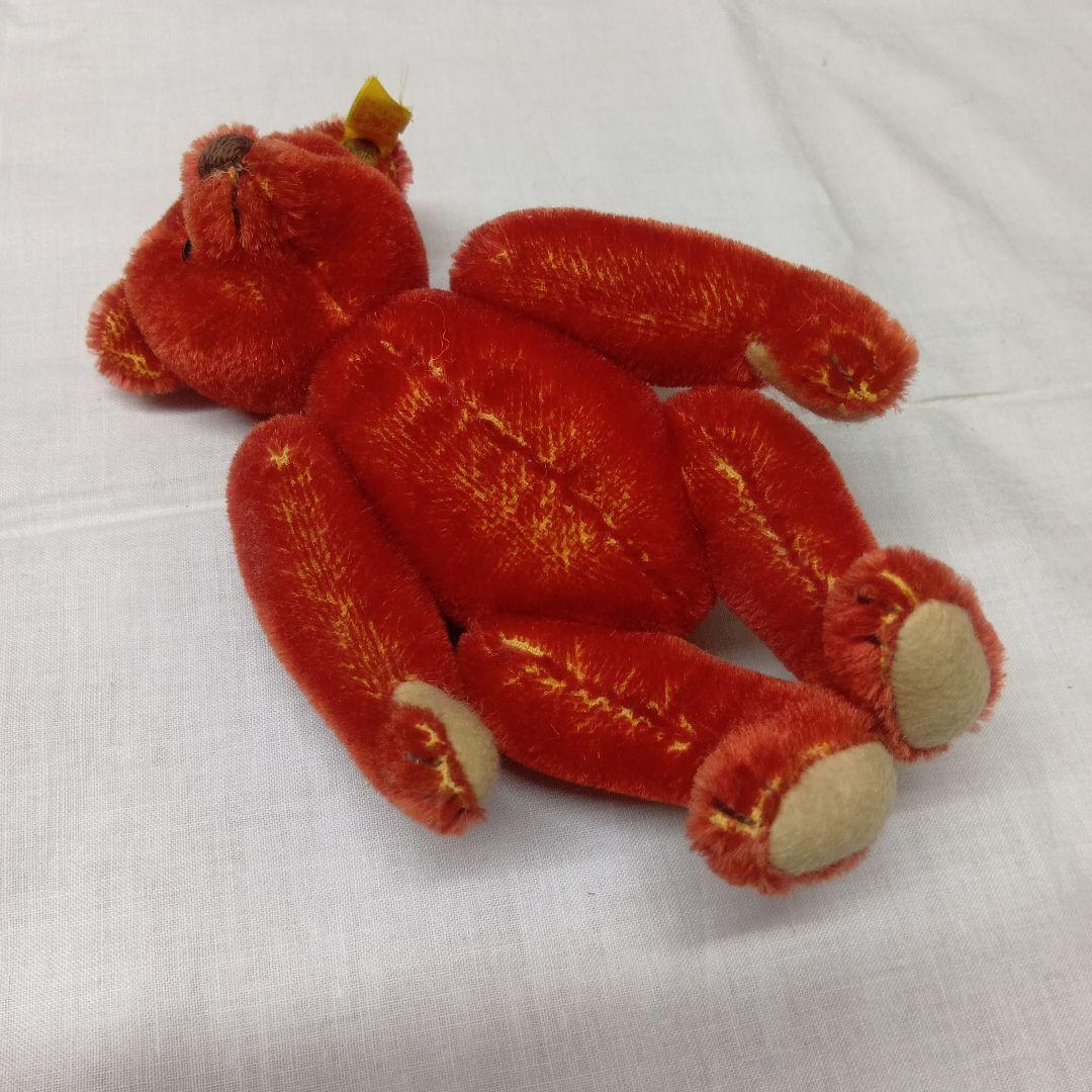 ♥Steiff シュタイフ　ヴィンテージベア　レッド・ブルー2体Set♥