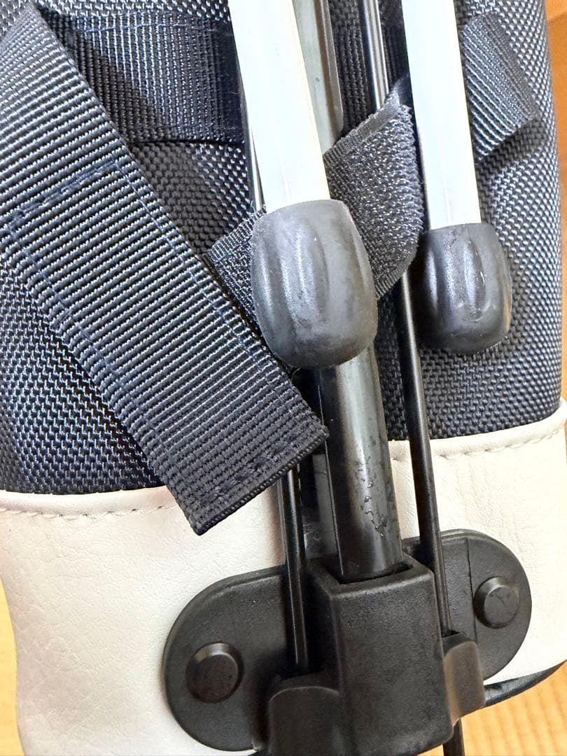 美品　  キャディバッグ 紺色