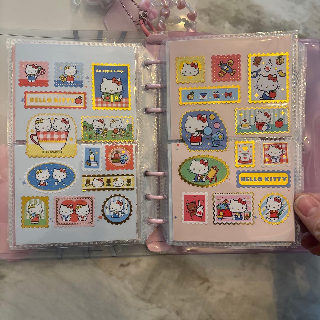 シール帳　完成品