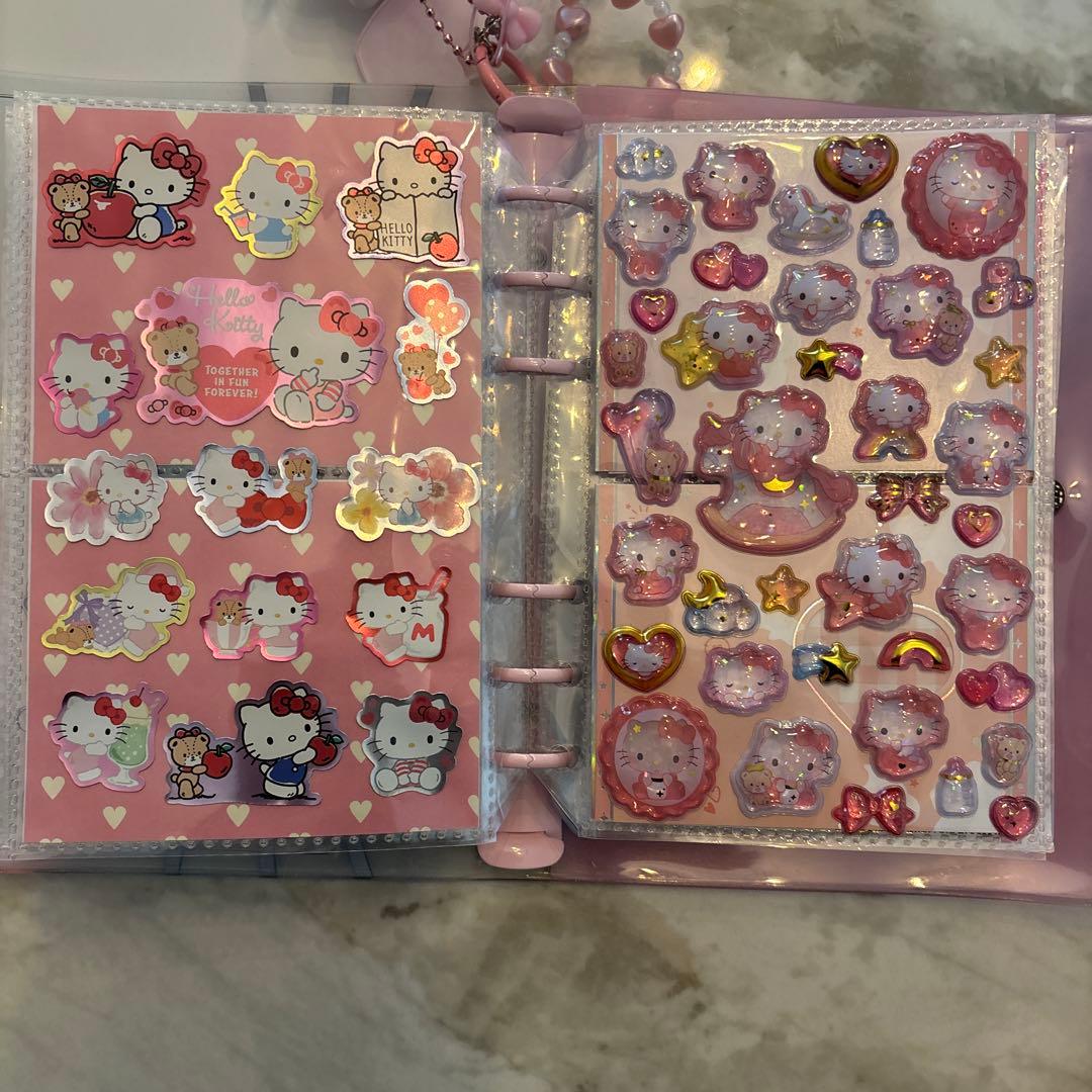 シール帳　完成品