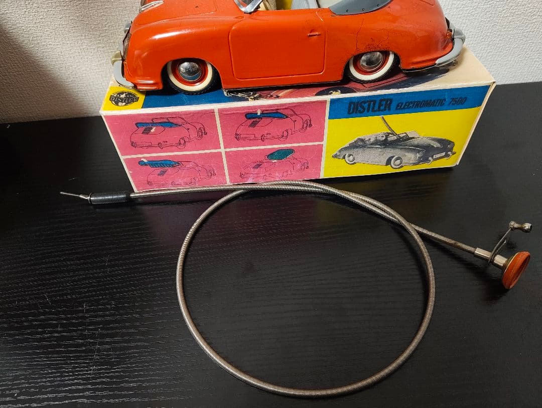 DISTLER　ディストラ　ポルシェ365　ドイツ製　　全長25cm　赤色