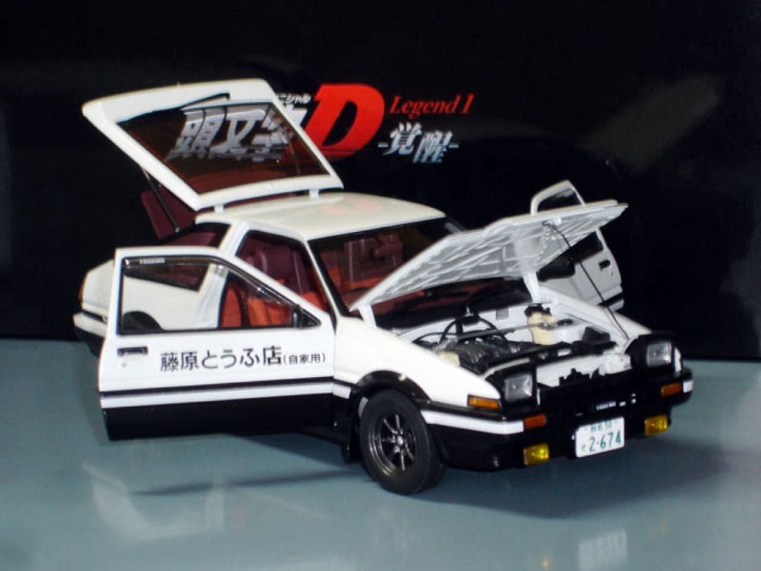 オートアート 頭文字D スプリンタートレノ レジェンド1 覚醒