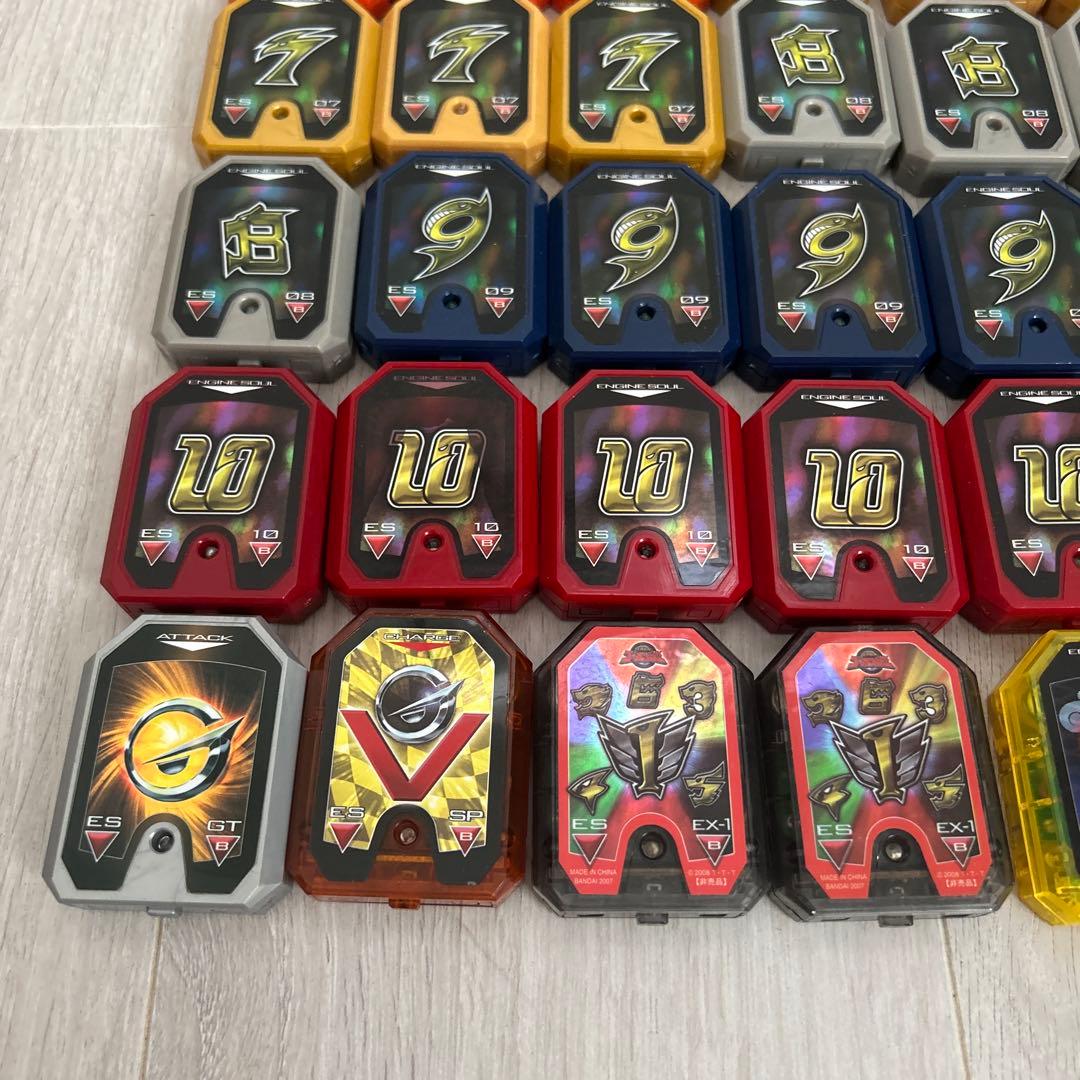 【人気戦隊】炎神戦隊ゴーオンジャー　炎神ソウル大量まとめ売りセット　77個　レア