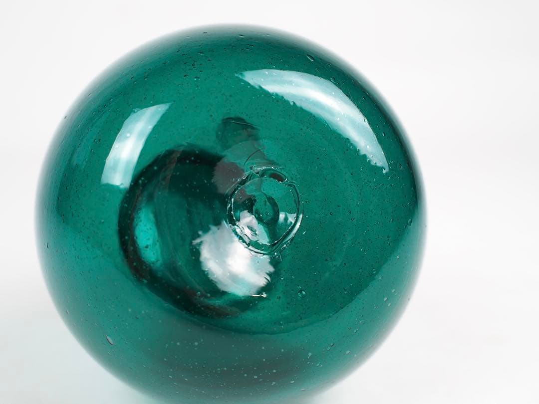 倉敷ガラス 小谷眞三 紐巻き 花瓶 一輪挿し 栞付き 民藝 民芸 吹きガラス