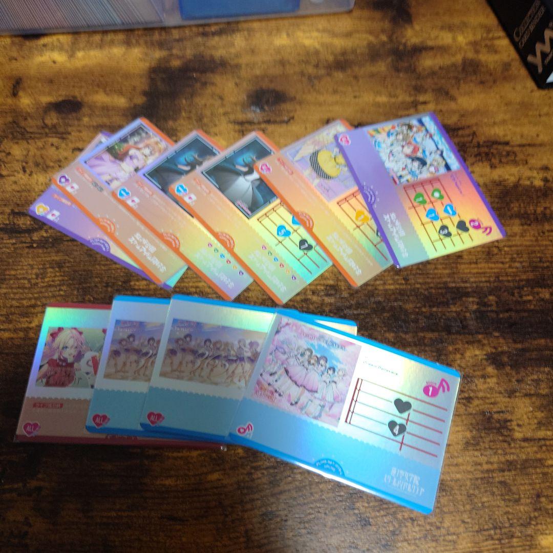 「引退品」ラブライブ！トレーディングカードコレクションファイル付