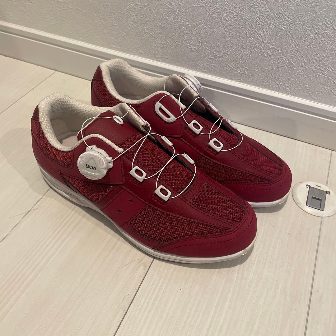 Mizuno ゴルフシューズ BOAシステム 赤