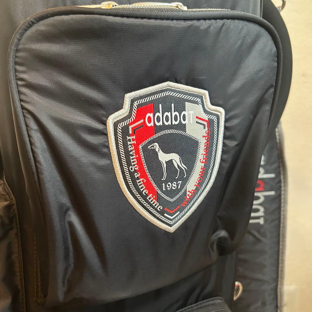 adabat キャディバッグ 黒