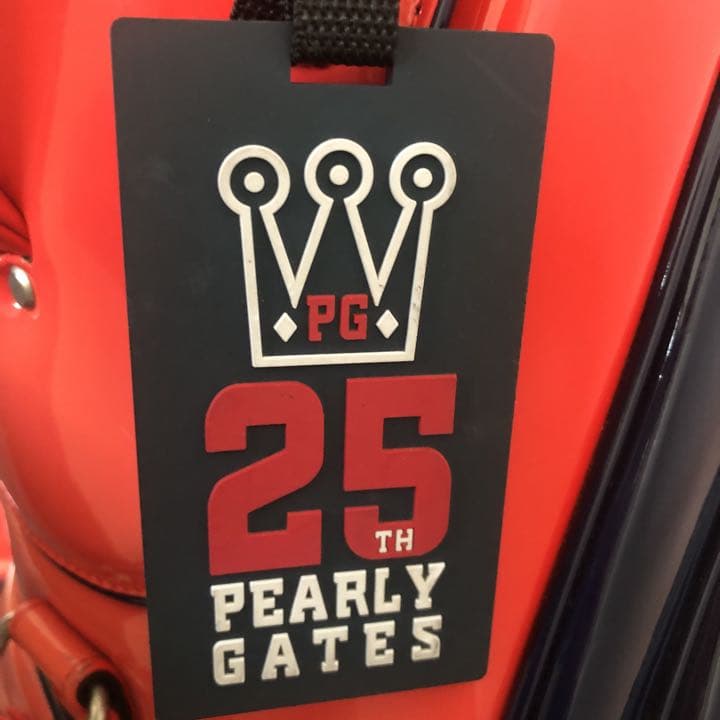 レア❣️PEARLY GATES❗️パーリーゲイツ❗️25周年メモリアルキャディバッグ