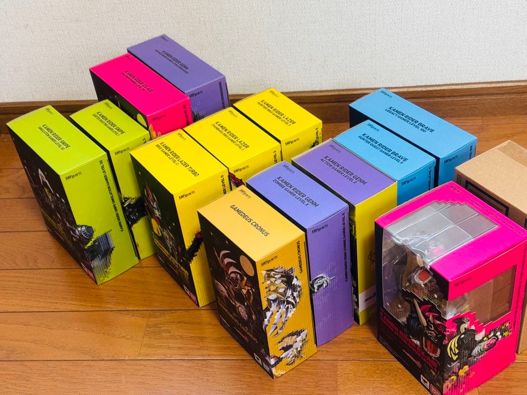 【新品未開封】仮面ライダーエグゼイド　フィギュアーツ14体セット