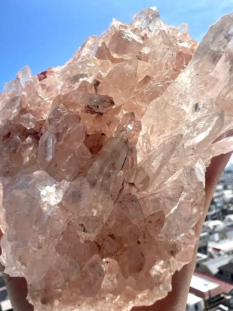 リクエスト✨美✨希少✨AAAAAピンクヒマラヤレムリアン神殿✨愛と美の女神神殿✨