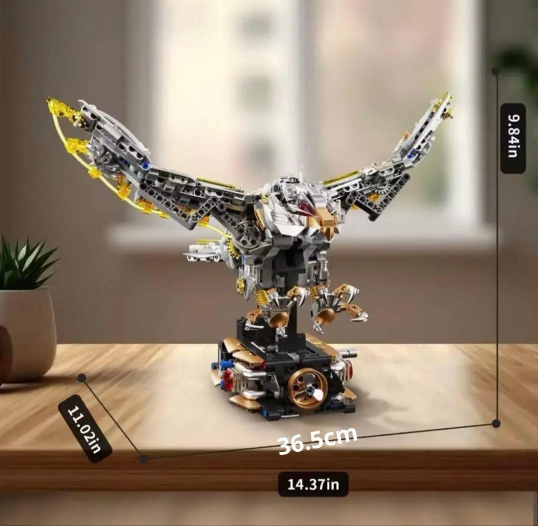 ワシモデル　組み立て　エンジン付き、ライトあり