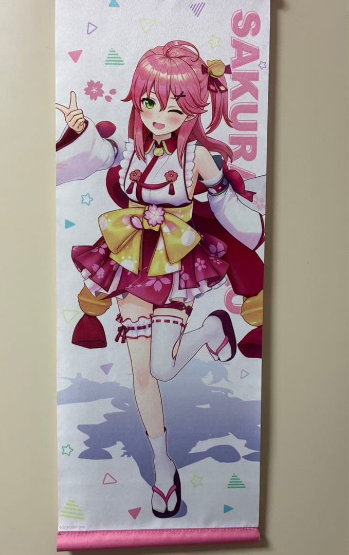 さくらみこ flower rhapsody ほろ～かる　タペストリー　ホロライブ