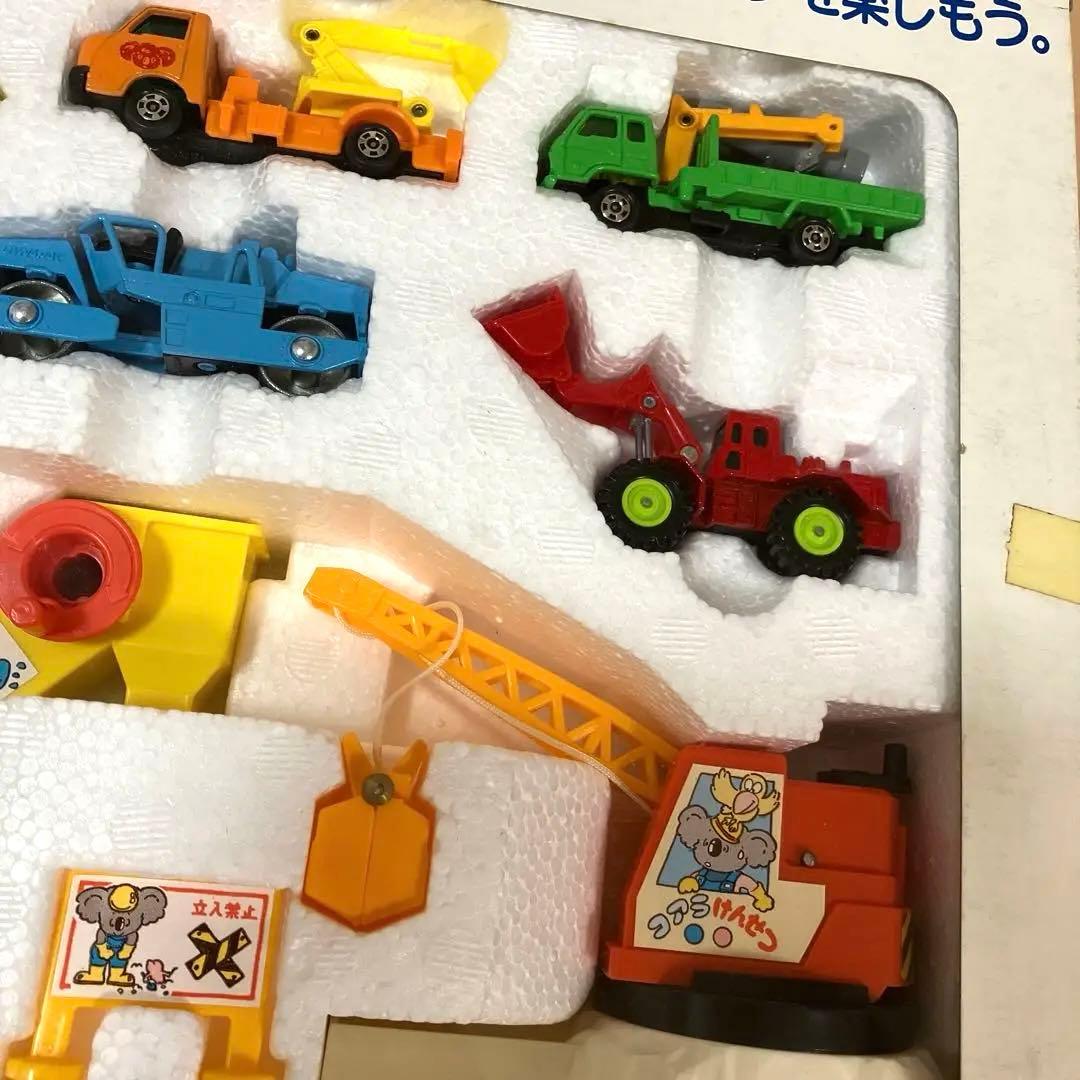 【新品未使用】 トミカ　ただいま工事中！　建設ミニカー　建設現場マップ　希少