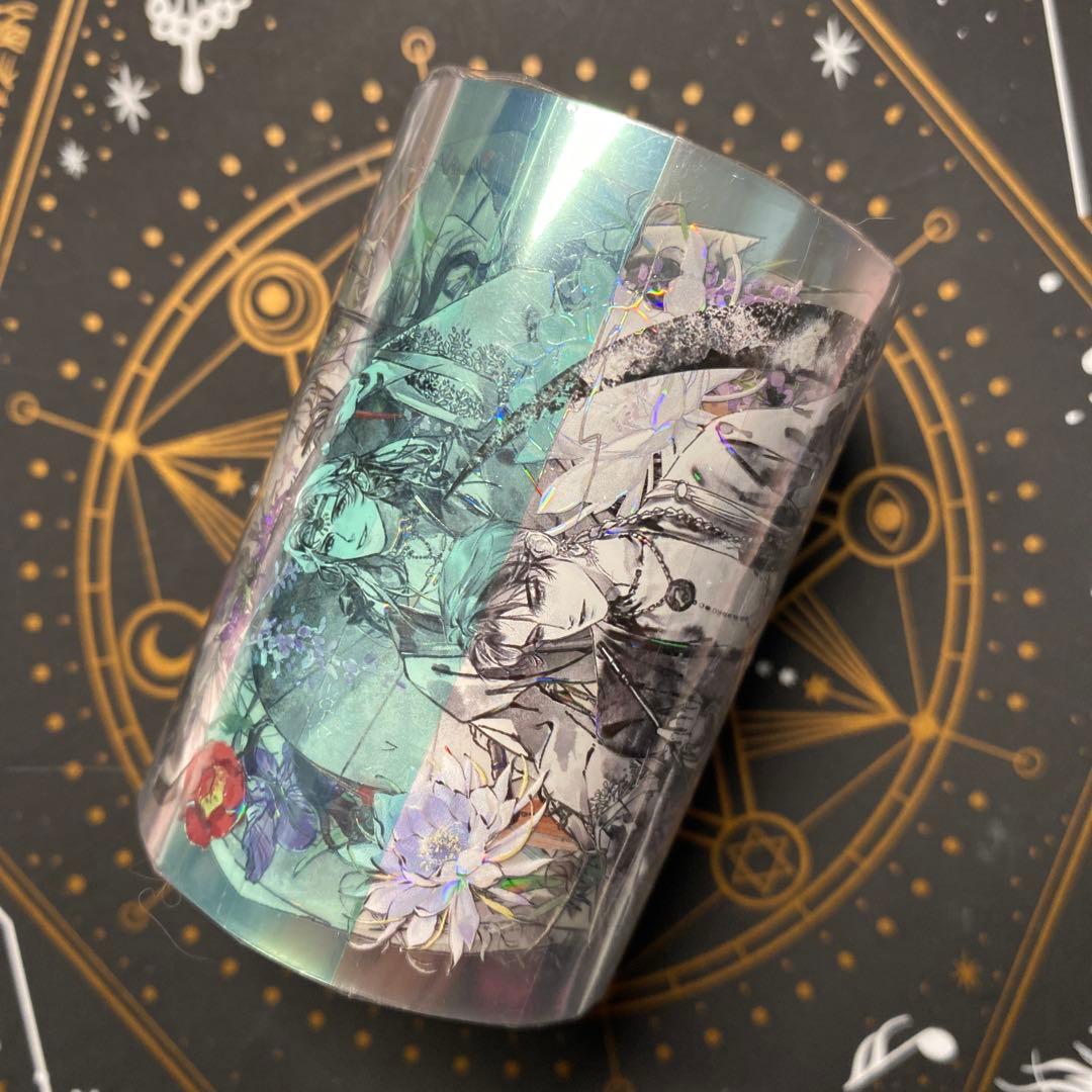 【C1】海外　10m巻　貝殻光マスキングテープ　人物系/背景系/装飾系