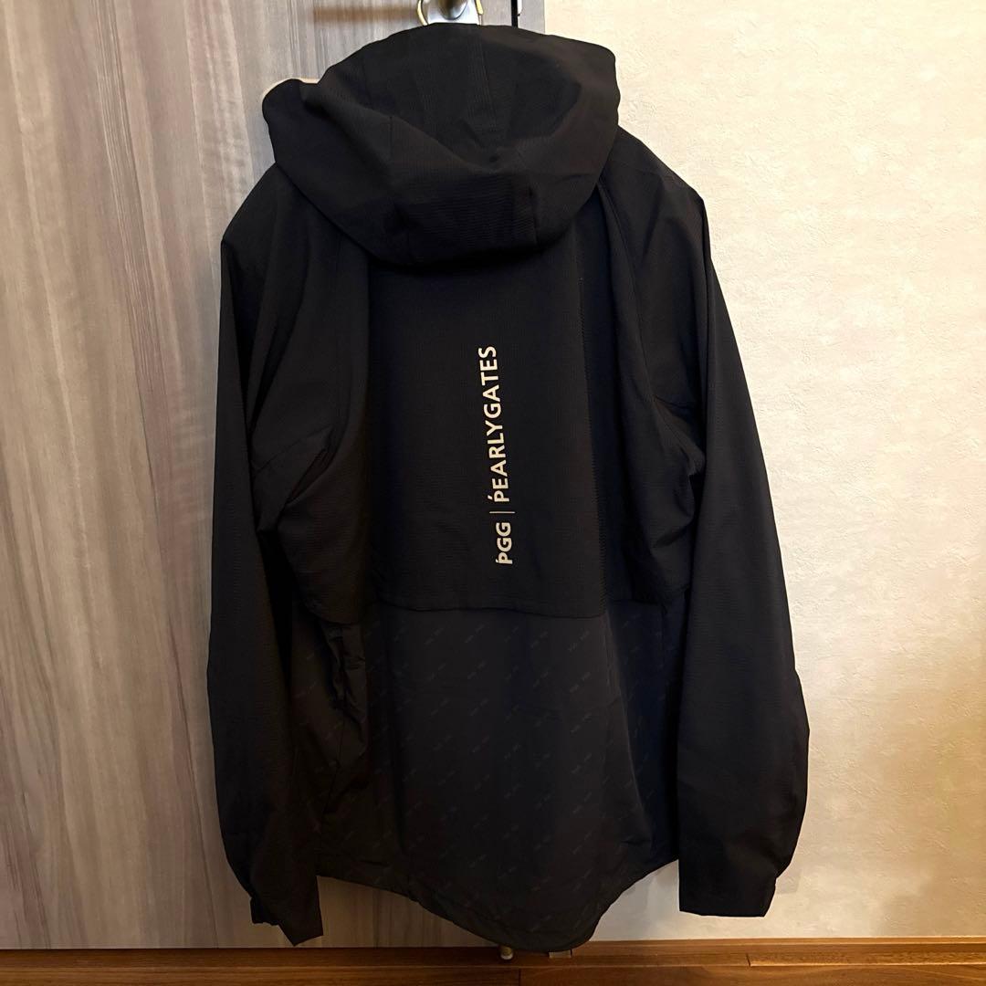 PGG ゴルフジャケット 黒 ナイロン　ゴルフウェア　パーリーゲイツ