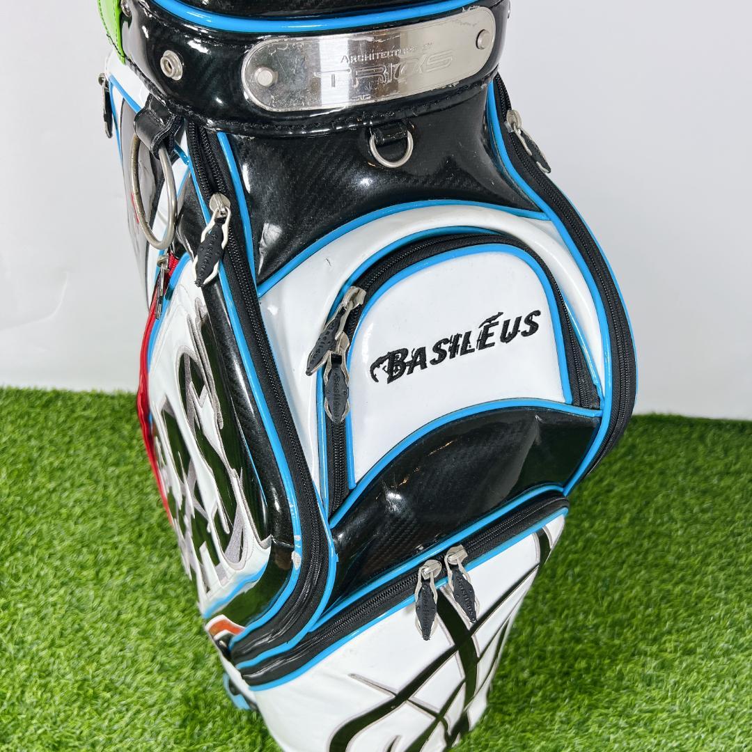 BASILEUS バシレウス 限定 エナメル ゴルフバッグ キャディバッグ