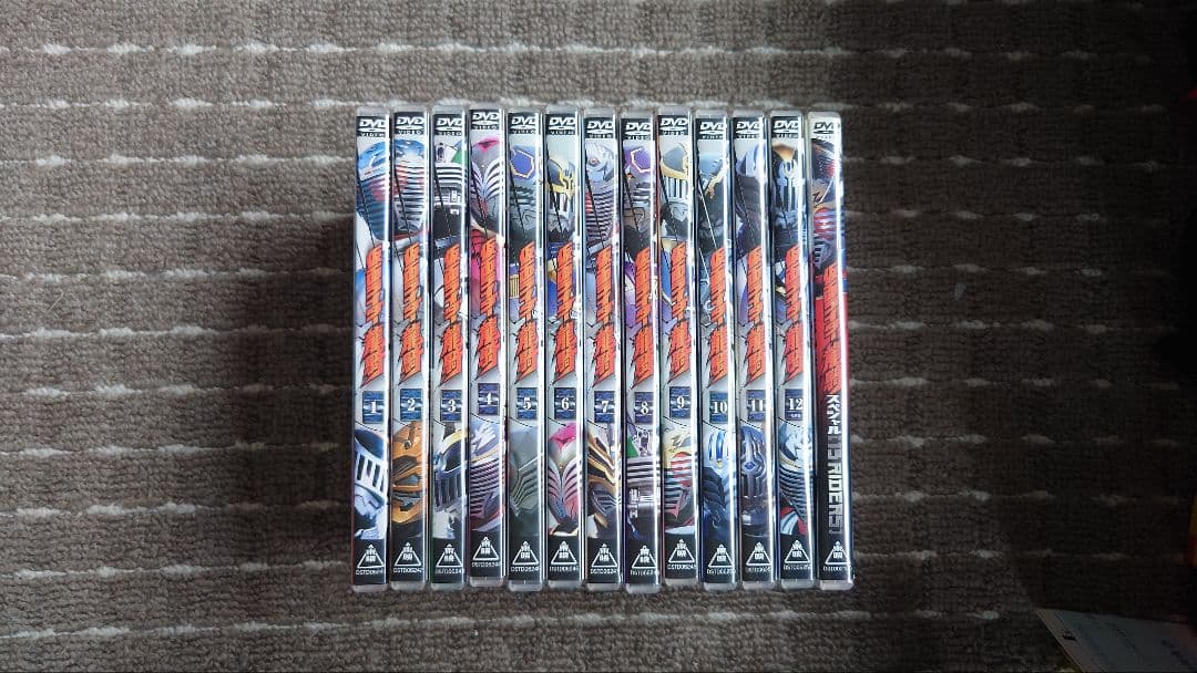 仮面ライダー龍騎 Vol.1~12 まとめ売り