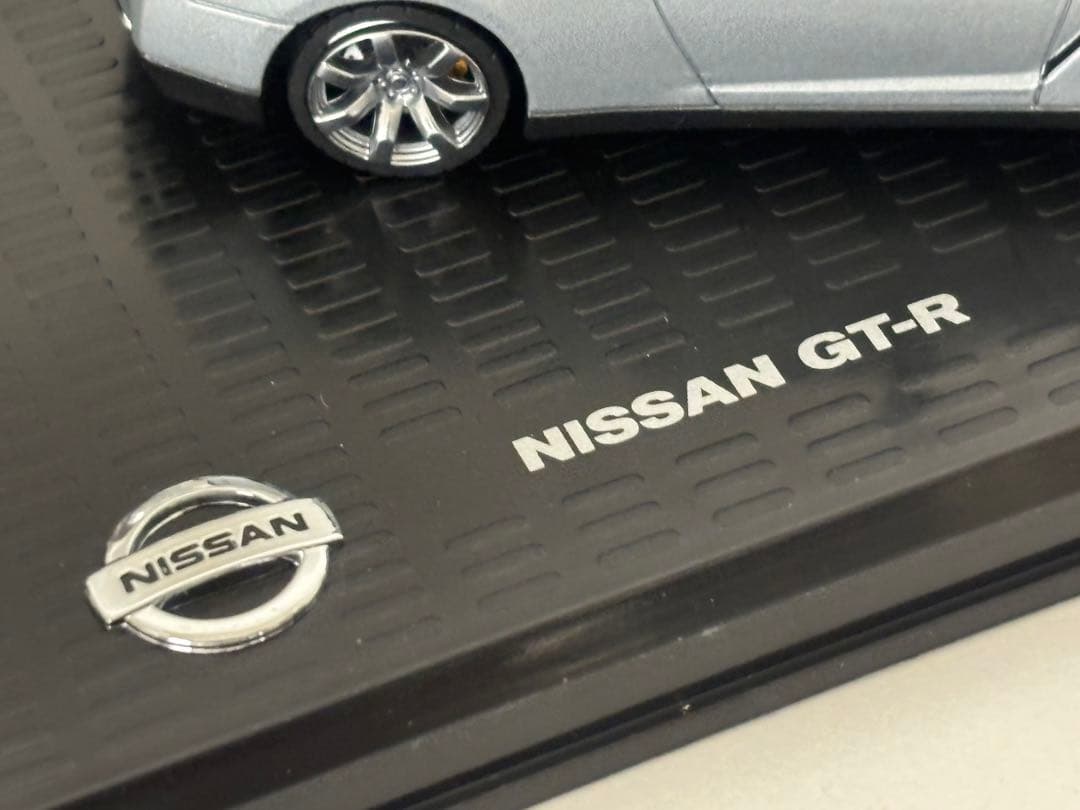 日産/スカイライン/50周年/限定/ミニカー/GT-R/シルバー/R35/純正