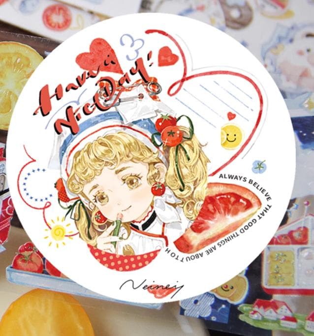 【Neinei 4巻セット】人気 フルーツ&ベジタブルシリーズ