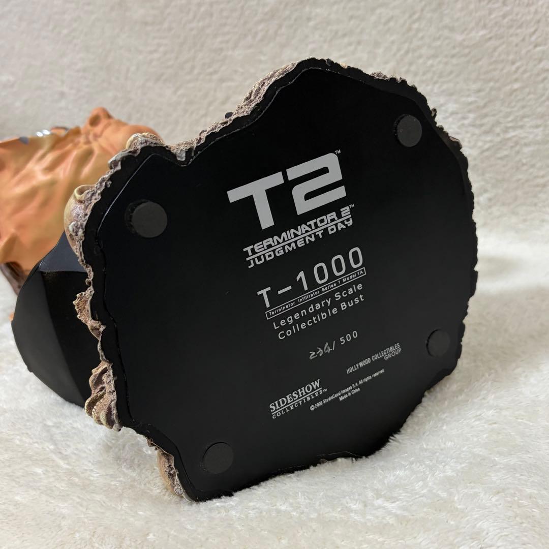 【希少】SIDESHOW ターミネーター2 T-800 T-1000 スタチュー
