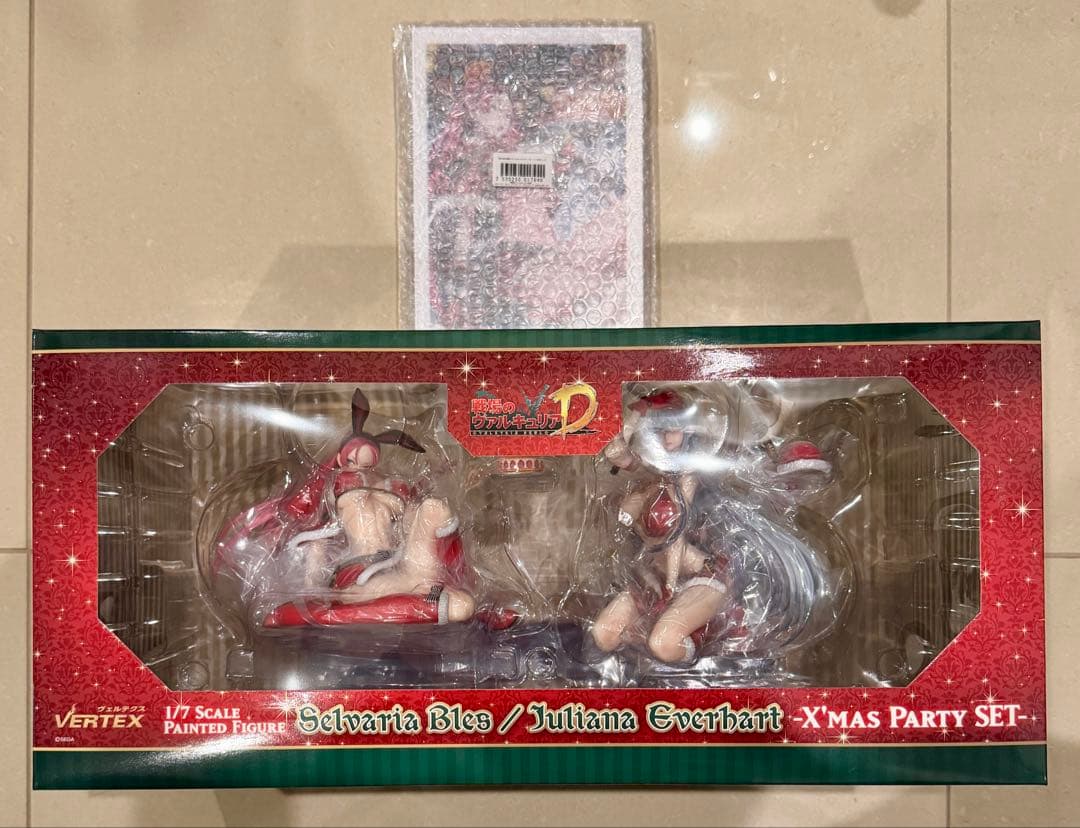 新品特典付 戦場のヴァルキュリア セルベリア ユリアナ クリスマスパーティセット