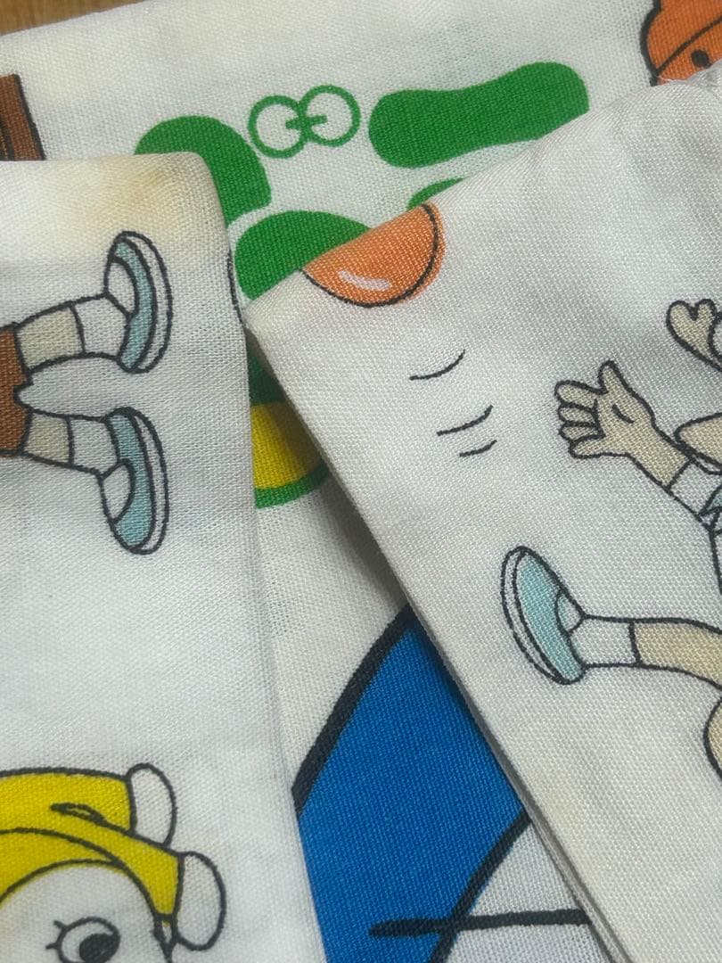 超レア品☆約50年前？ドラえもん 枕カバー 難あり昭和レトロ 藤子不二雄 希少品