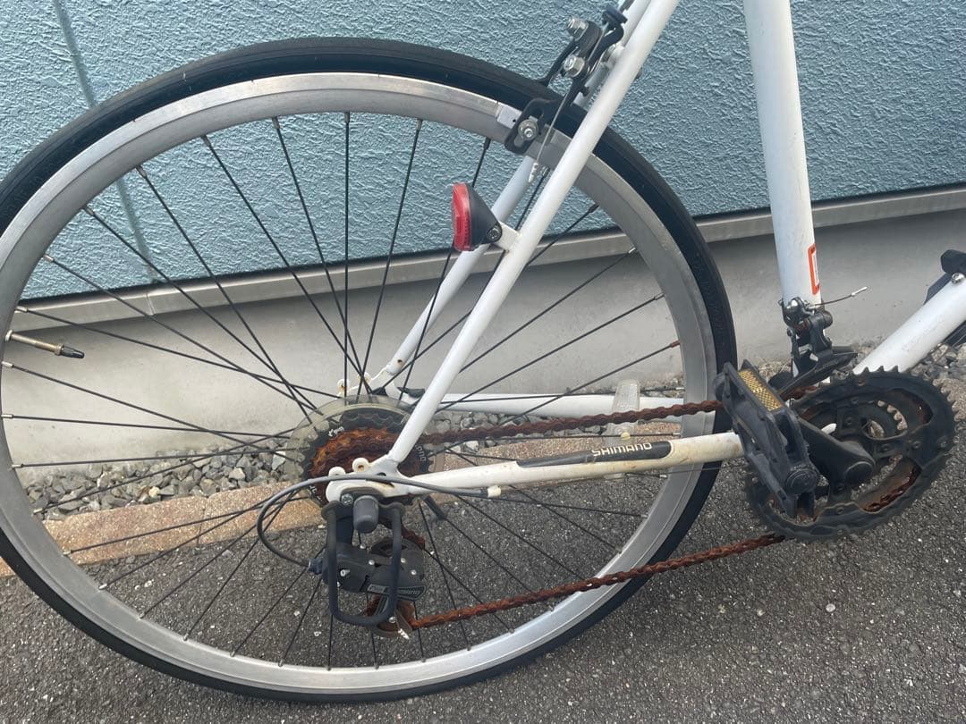 【引き取り限定】ALTAGE (アルテージ) ロードバイク 27インチ 白
