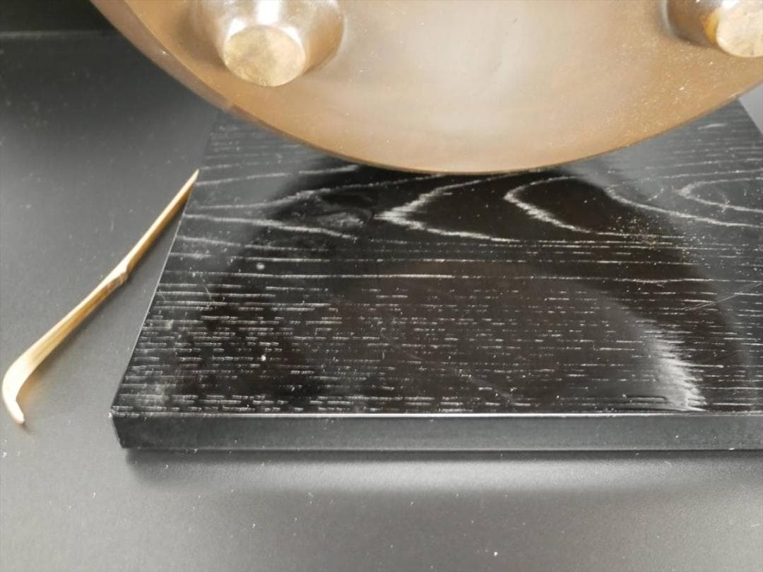 限定値下　面取風炉＆釜セット　桐箱入り　とても重い　3055