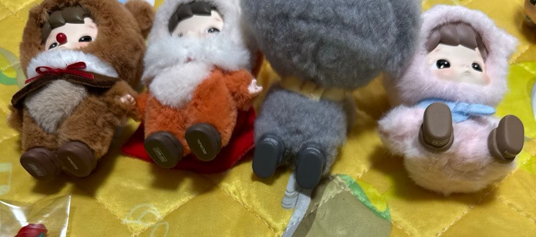 HACHIPUPU Snuggle With You ハチププ フィギュア 6個