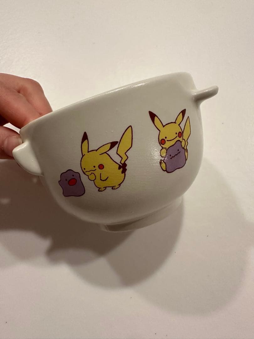 【レア】汁椀・茶碗セット　へんしん！メタモン