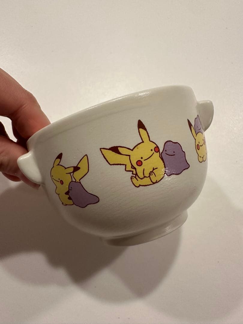 【レア】汁椀・茶碗セット　へんしん！メタモン