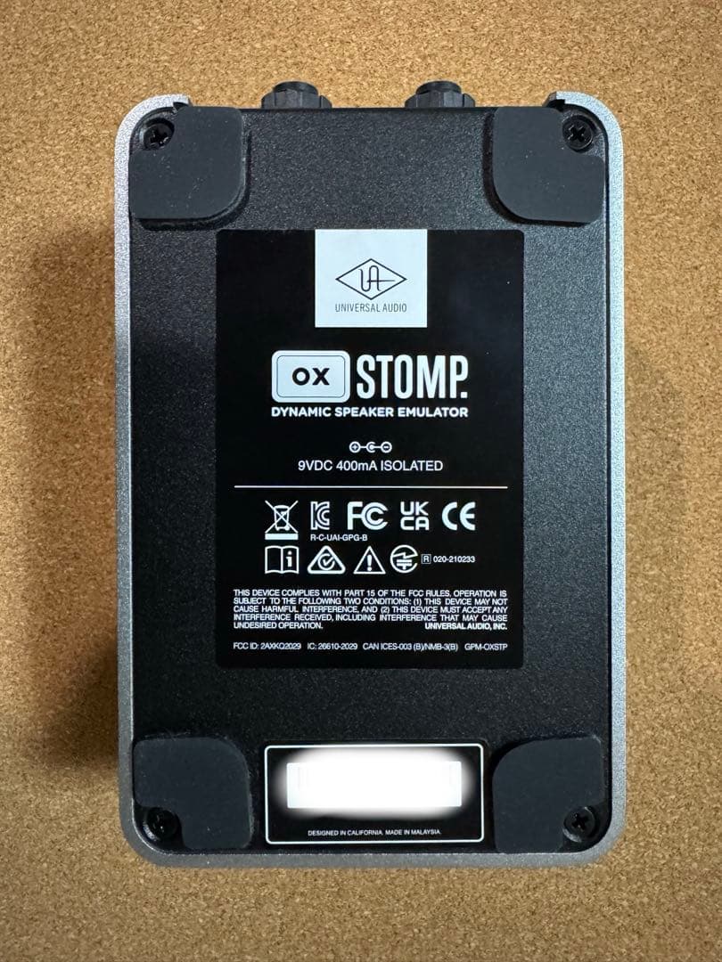 UAFX OX STOMP(ユニバーサルオーディオ)