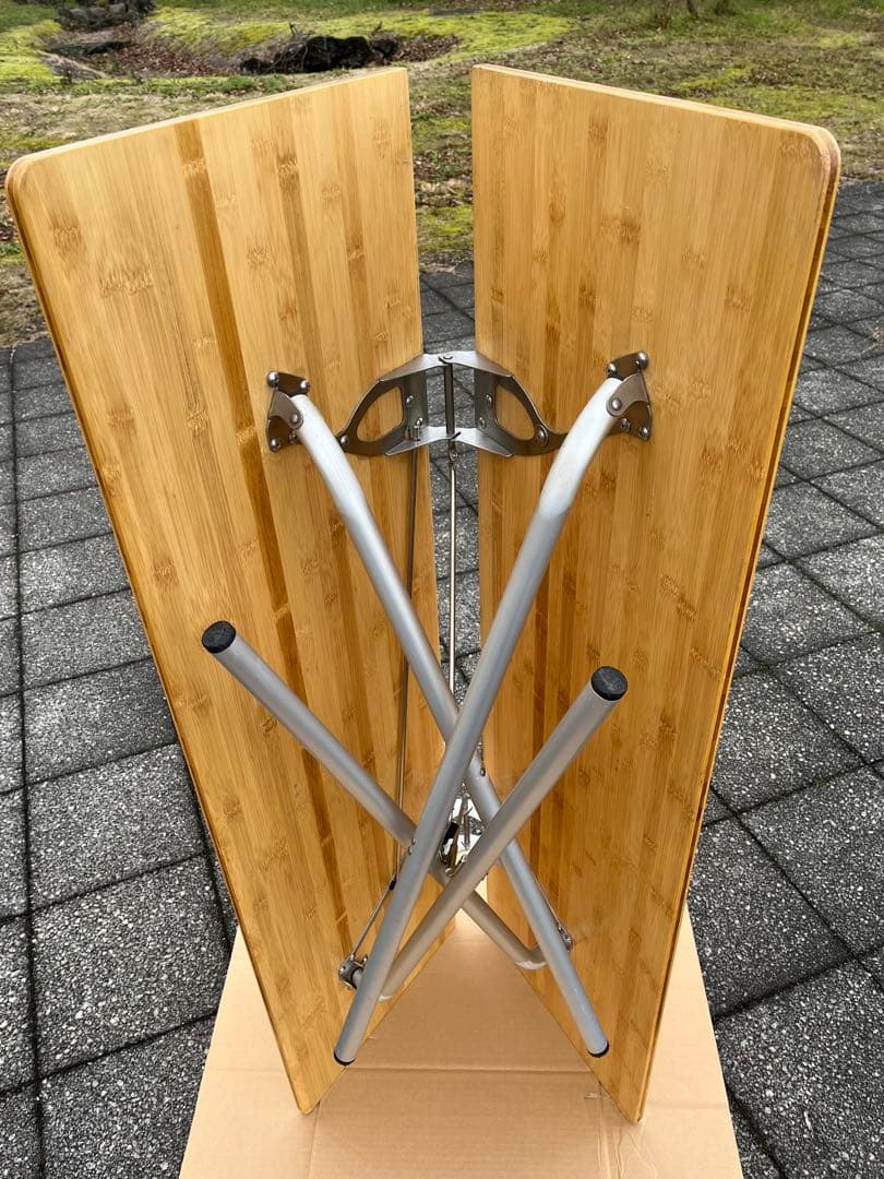  peak ワンアクションテーブルロング竹 　LV-015TR