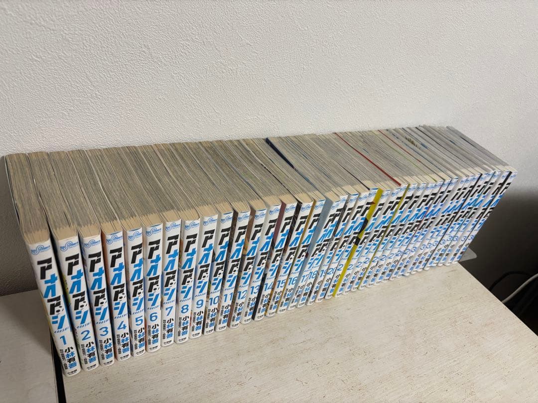 アオアシ 全巻セット（第1巻〜第38巻）※39巻欠け｜サッカー漫画