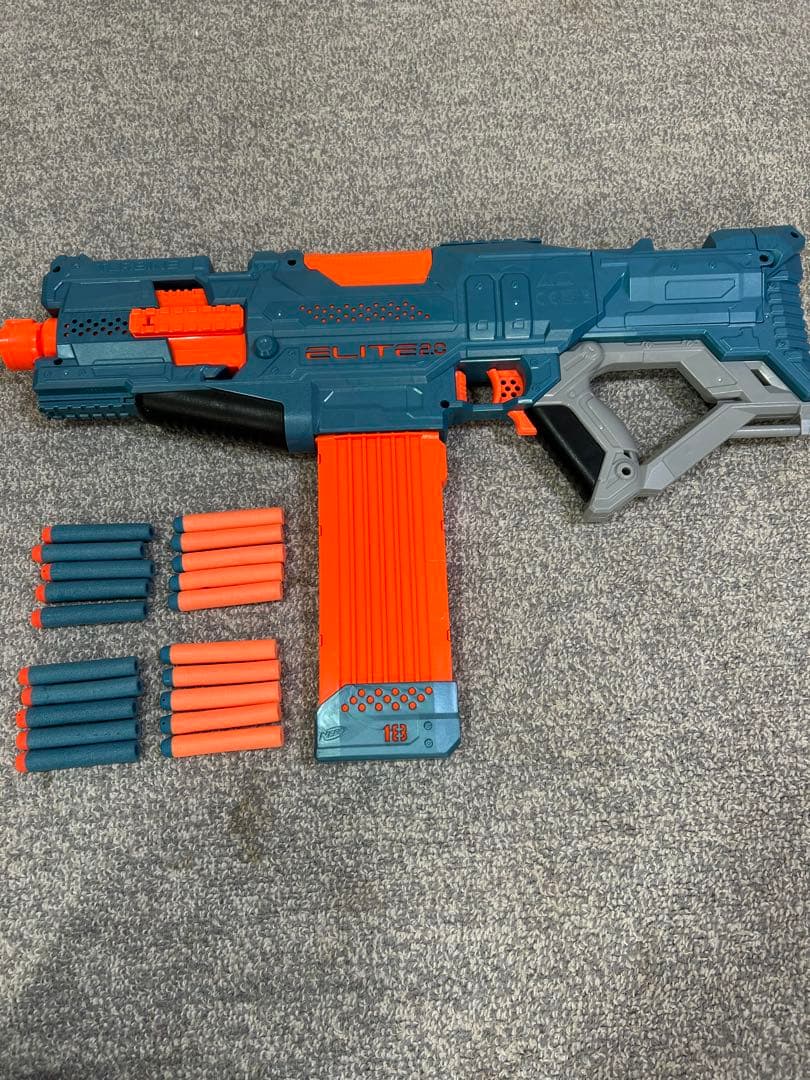 美品　【NERF】ナーフ エリート2.0 電動フルオート　+ターゲット9