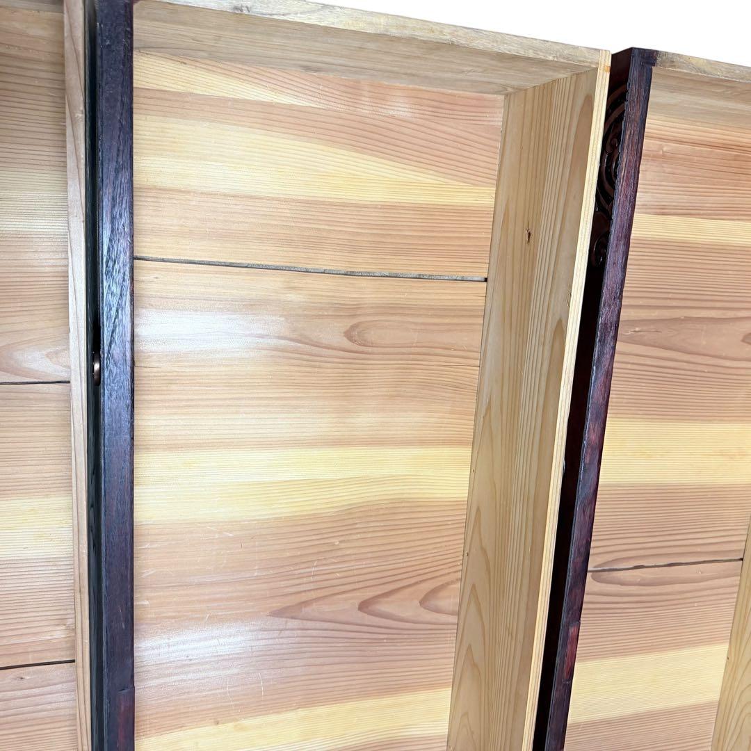 民芸 木彫 木製 3段チェスト タンス 無垢 レトロ 家具 ディスプレイ y2k