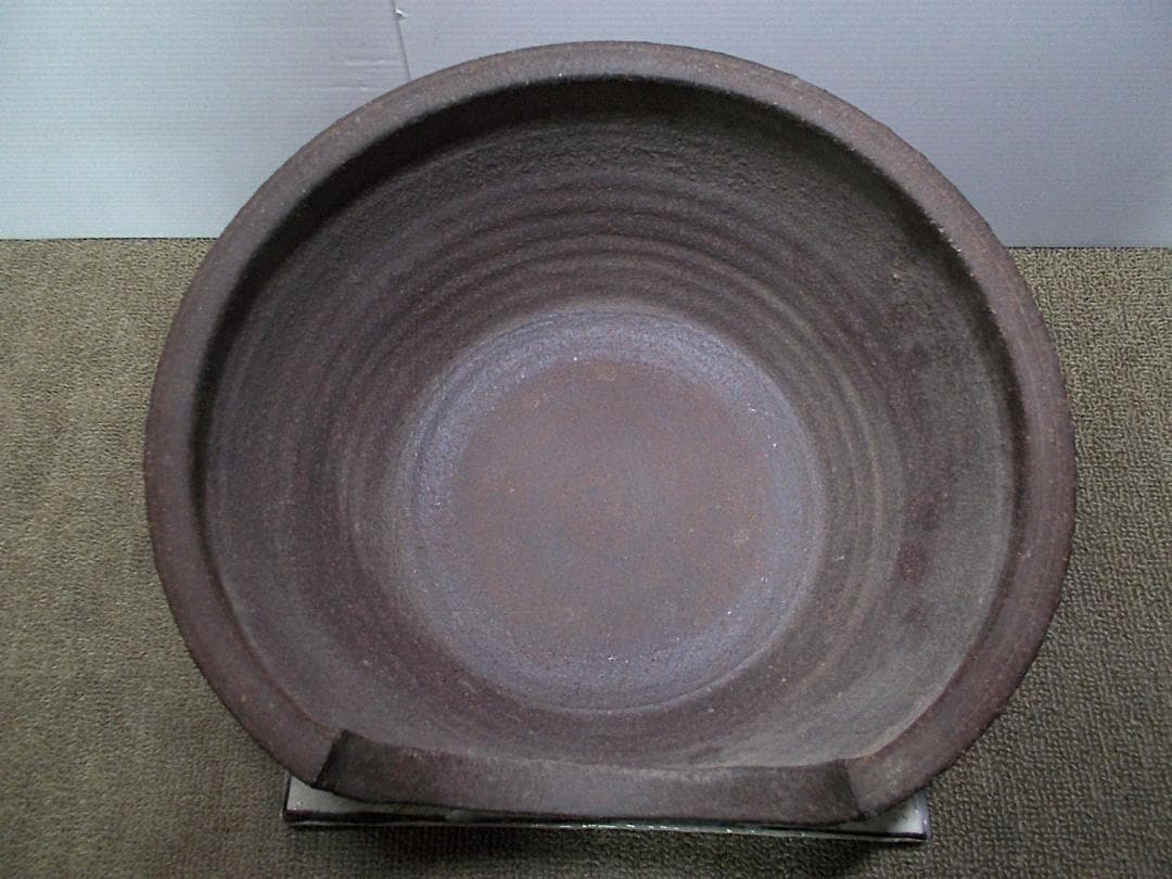 茶道具 紅型風炉 筋紋茶釜 釜環 野々田電熱器 動作品 敷板 送料込み