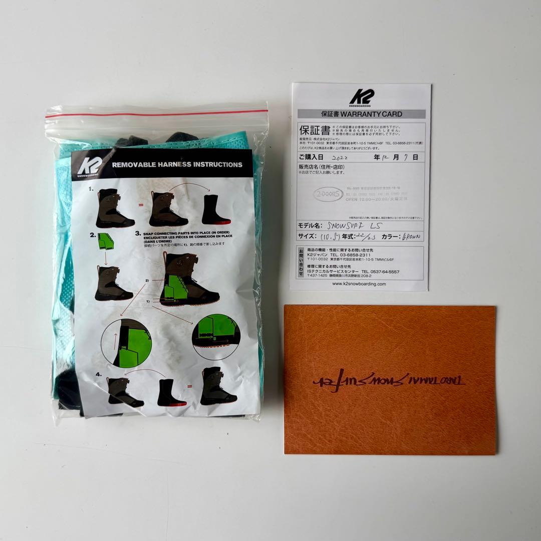 K2 TaroTamai surfer LS 10.5/28.5㎝ 新品